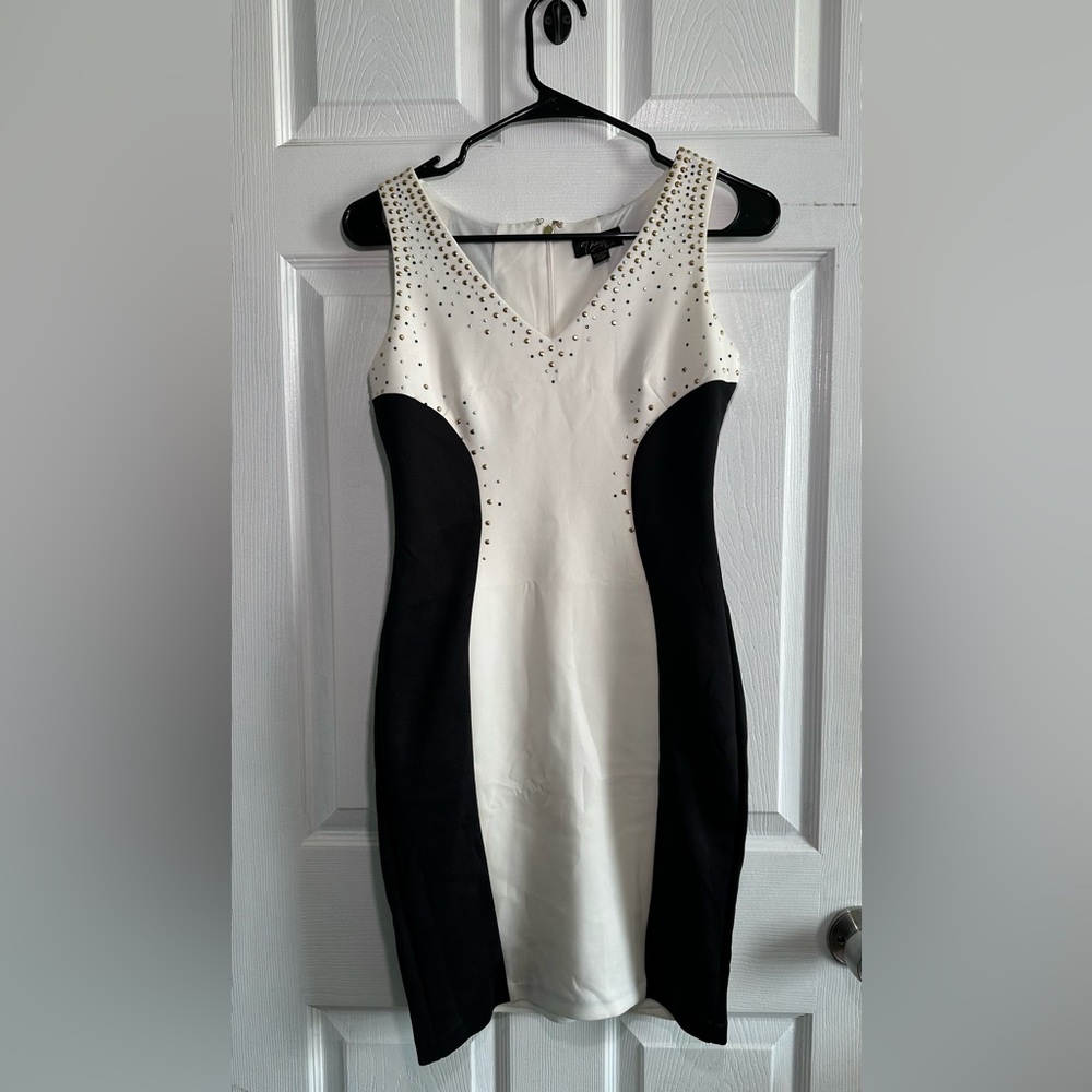Black and White Dress